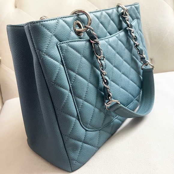 Rare🔥Chanel Classic Caviar Timeless CC GST Grand Shopping Tote - Picture 8 of 15